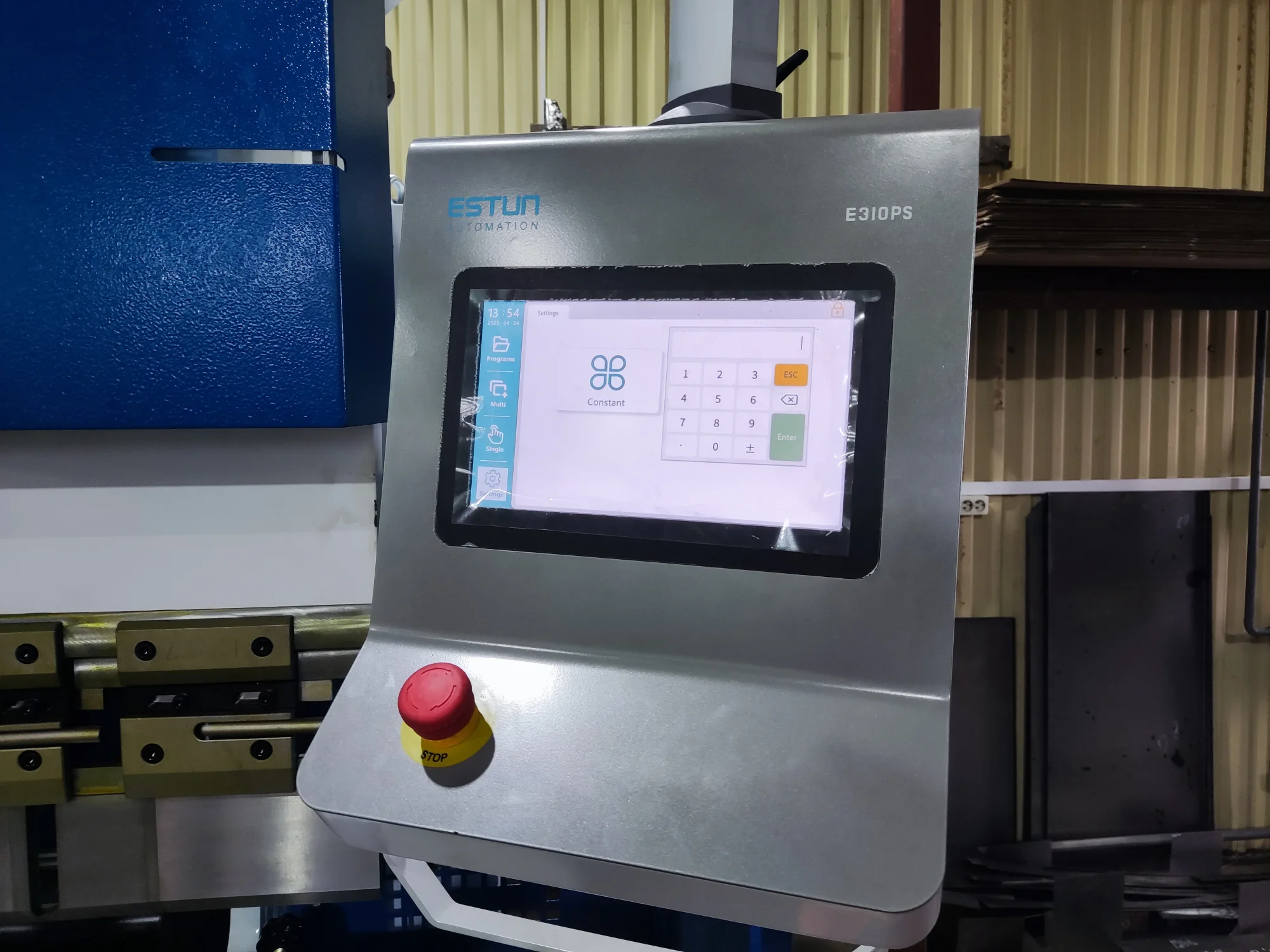 Гидравлический листогибочный пресс ADH WC67E-100T/3200 E310P изображение