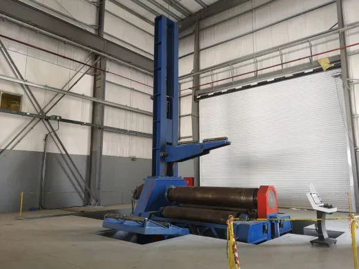 4-валковый гидравлический листогибочный пресс (вальцы) CHAOLI W12CNC изображение
