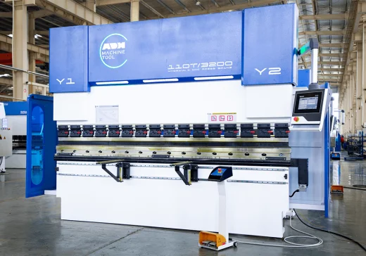 Гидравлический листогибочный пресс ADH WADE-110T/3200 с ЧПУ ESA S840 изображение