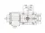 Наклонно-поворотный стол Detron DTFE-125P с прямым приводом