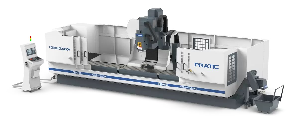 4-осевой обрабатывающий центр с подвижной колонной PRATIC PDE4D изображение