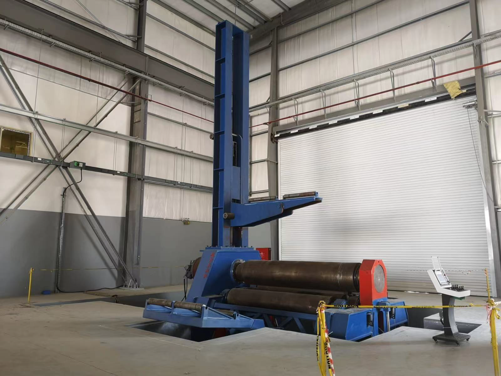 4-валковый гидравлический листогибочный пресс (вальцы) CHAOLI W12CNC изображение