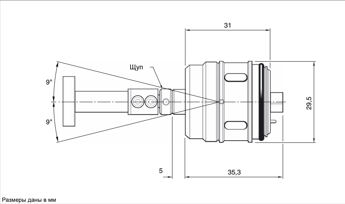 Датчик Renishaw RP3