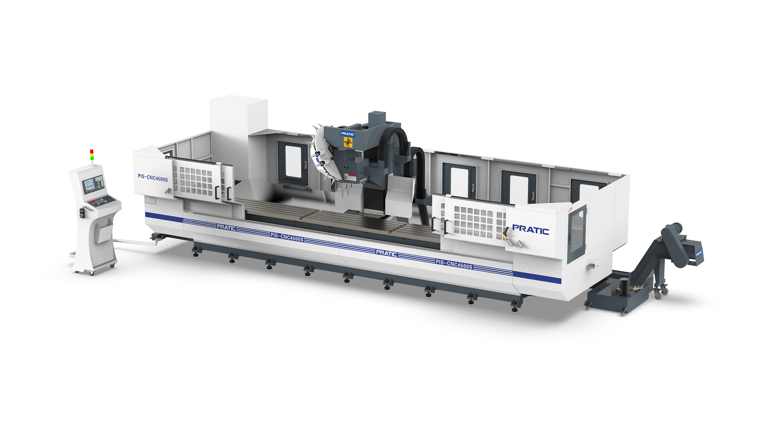 3-осевой обрабатывающий центр с подвижной колонной PRATIC PIS изображение
