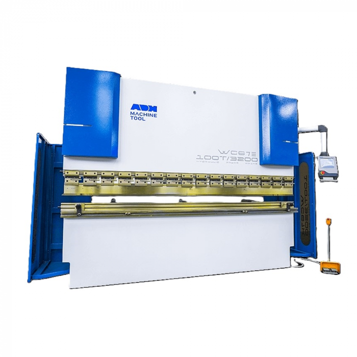 Гидравлический листогибочный пресс ADH WC67E-100T/2500 2+1 ось на контроллере E310P