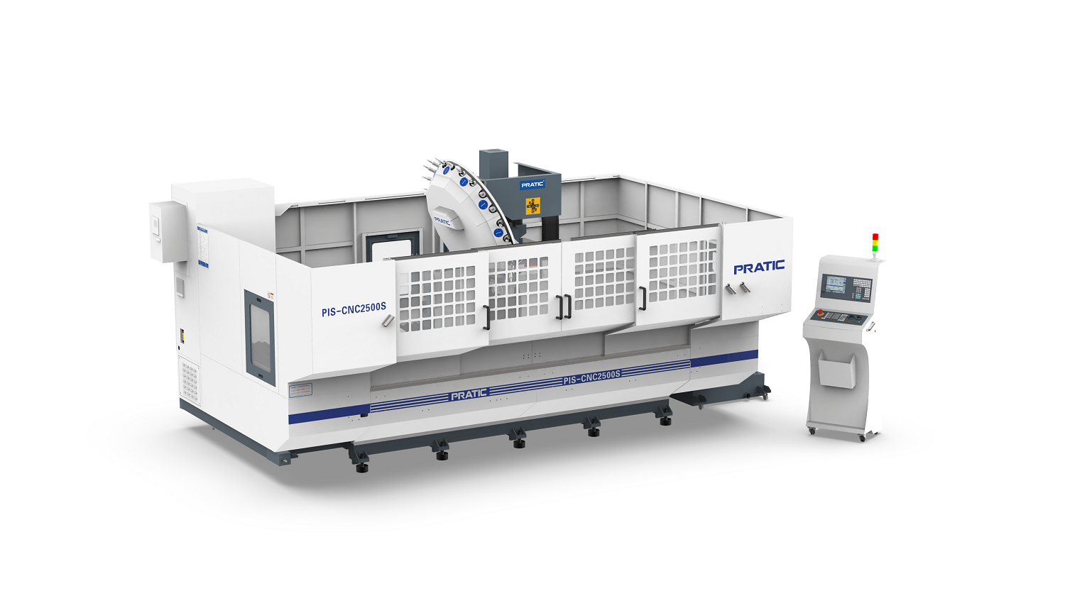 3-осевой обрабатывающий центр с подвижной колонной PRATIC PIS изображение
