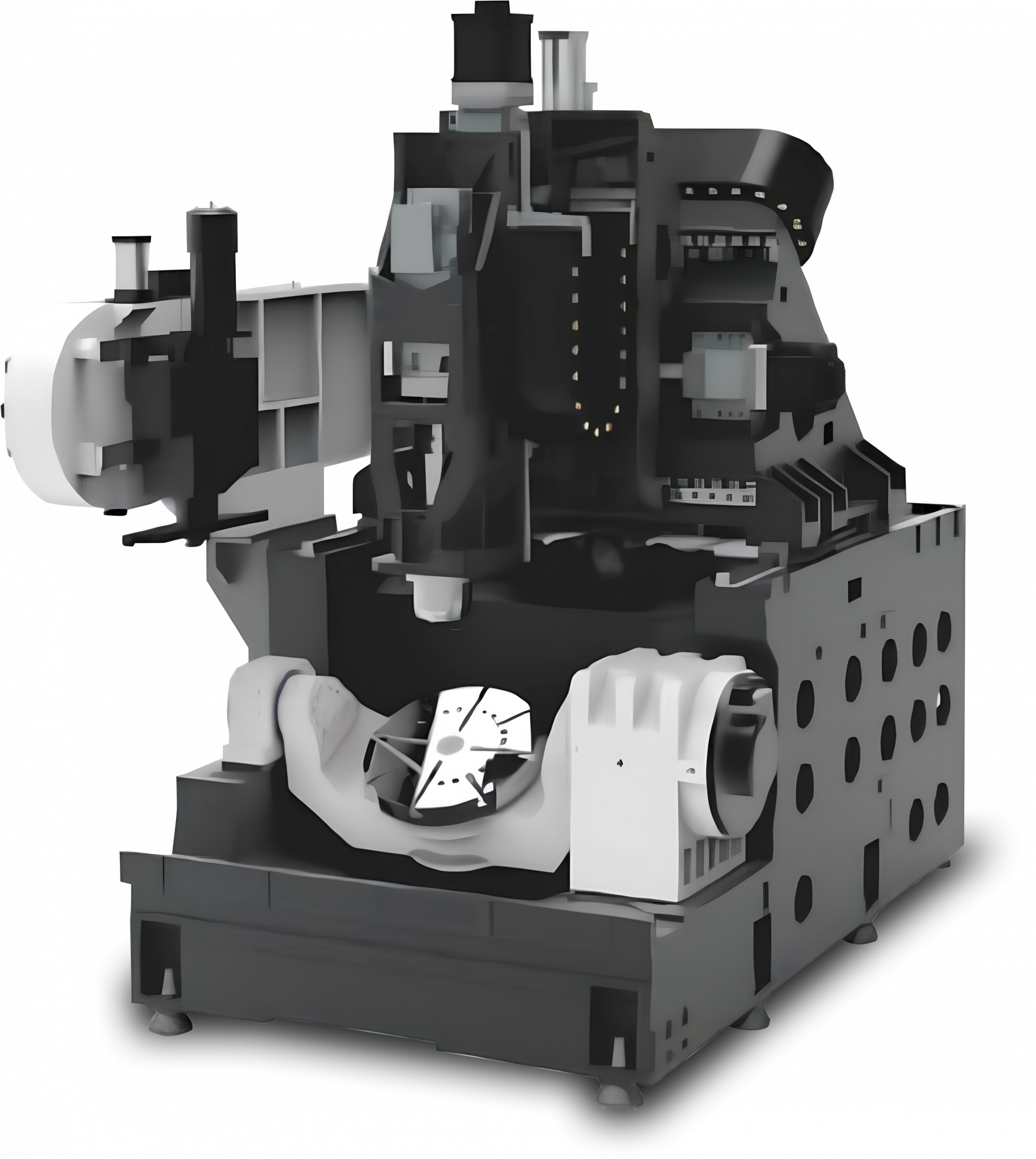 5-осевой обрабатывающий центр с ЧПУ DVU-500 изображение