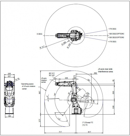 Промышленный робот FANUC LR Mate 200iD изображение